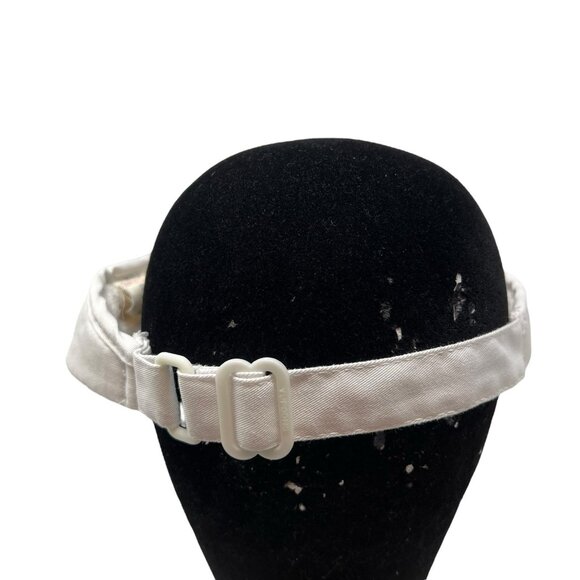 Nike Yupoong Vintage 80's Early Swoosh Logo Golf Tennis Visor Hat Cap Rare Grail - Picture 4 of 8